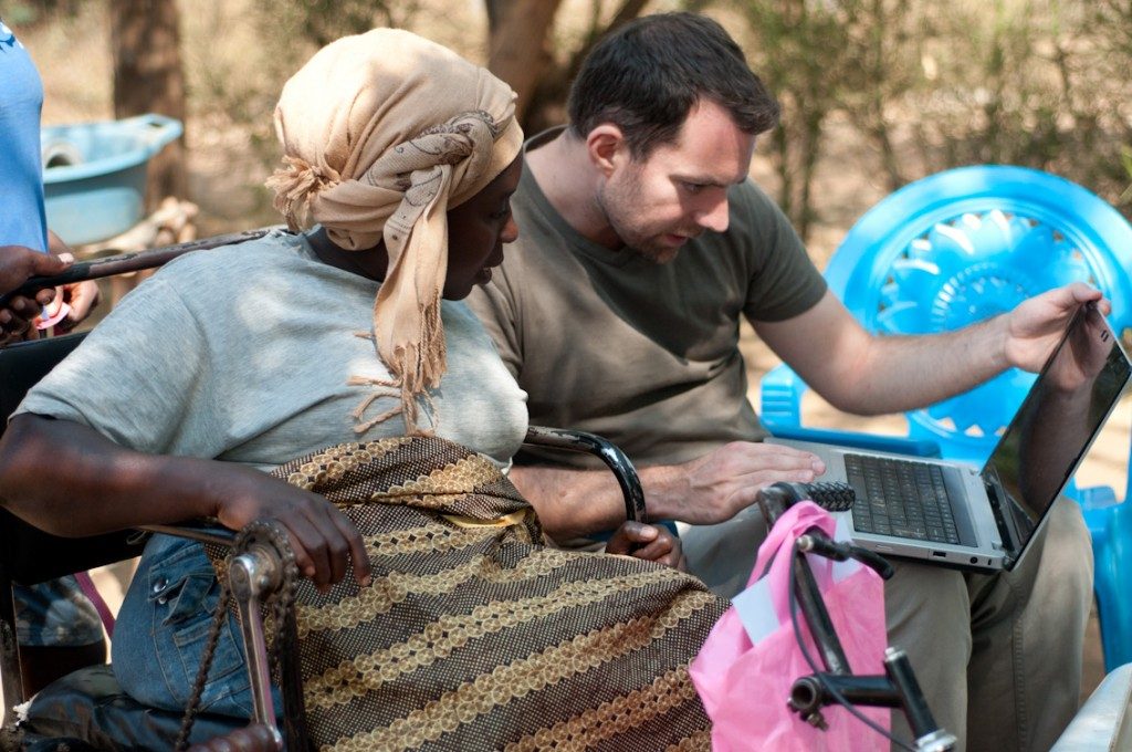 Matt Daw in Mozambique in 2012 | Photograph by Gloria Santos