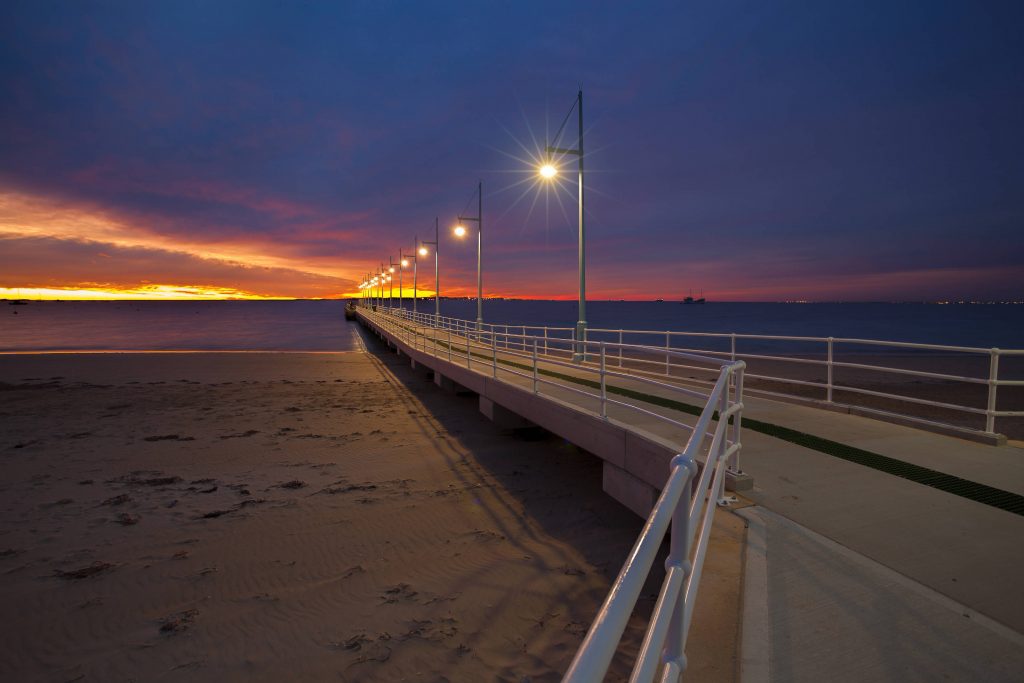 Cindy Bosveld, Kwinana Freeway at Night.