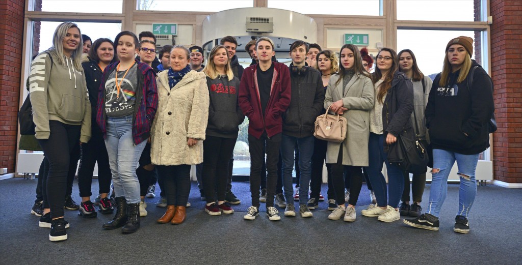 Group visit from City College Coventry
