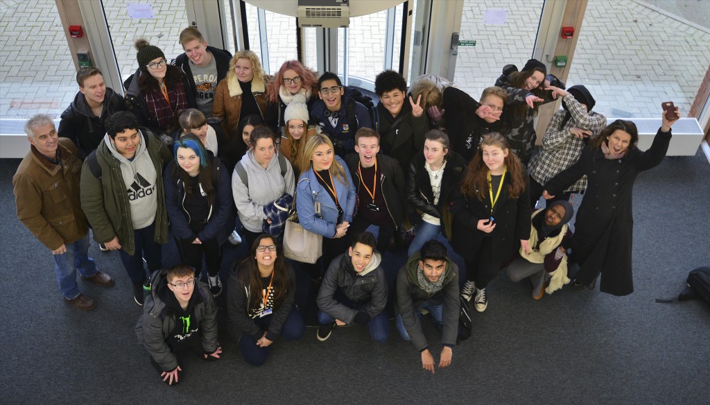 Group visit city college Coventry Jan 2017
