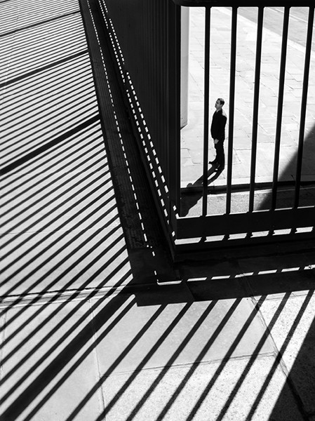 Behind bars by Rupert Vandervell