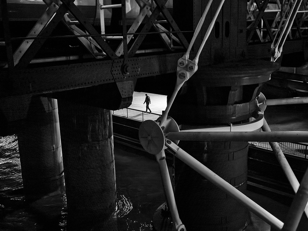 Under the bridge by Rupert Vandervell