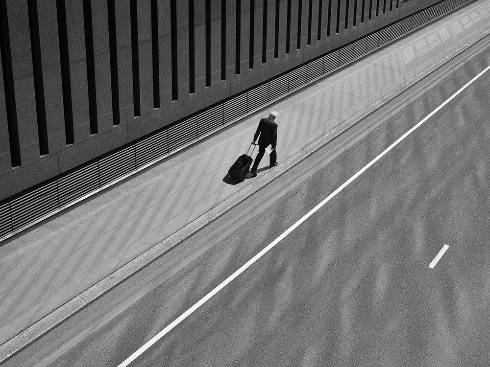 Walking Man by Rupert Vandervell