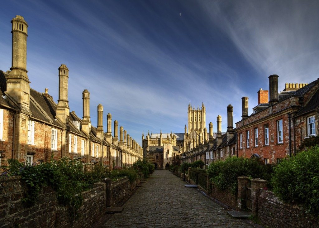 Vicars Close, Wells, Somerset taken by Keith Britton
